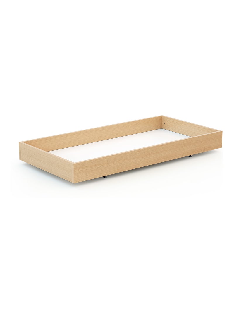 Tiroir de lit bébé en bois Essentiel 60x120 Beige clair - Kiabi
