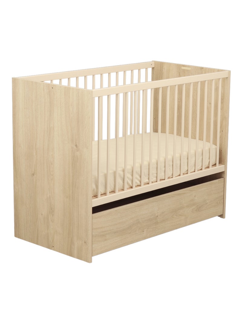 Tiroir de lit combiné évolutif - SAUTHON Marron - Kiabi