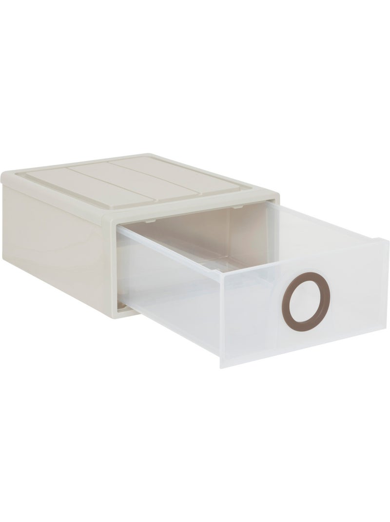 Tiroir de rangement empilable 16L TIDE'N STAK Beige - Kiabi