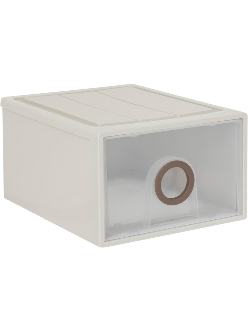 Tiroir de rangement empilable 23,5L TIDE'N STAK Beige - Kiabi