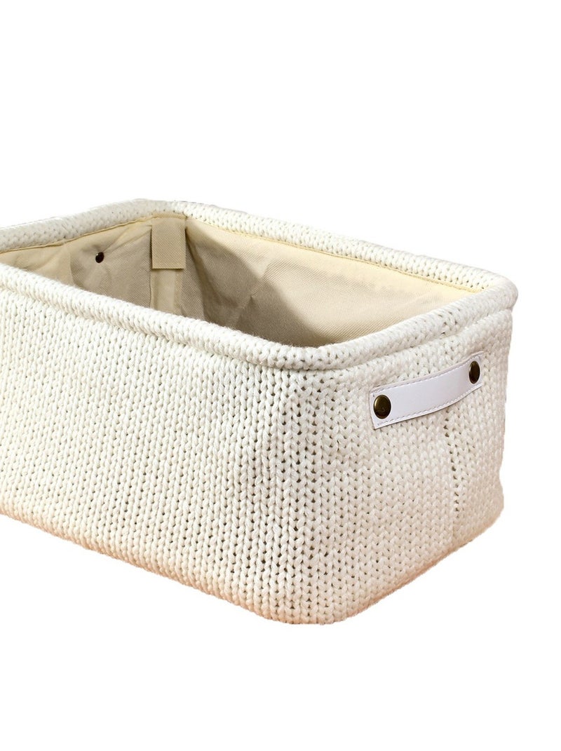 Tiroir De Rangement Pliable Blanc Blanc - Kiabi