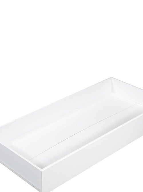 Tiroir pour lit 120x60 en bois blanc - BABYPRICE - Kiabi