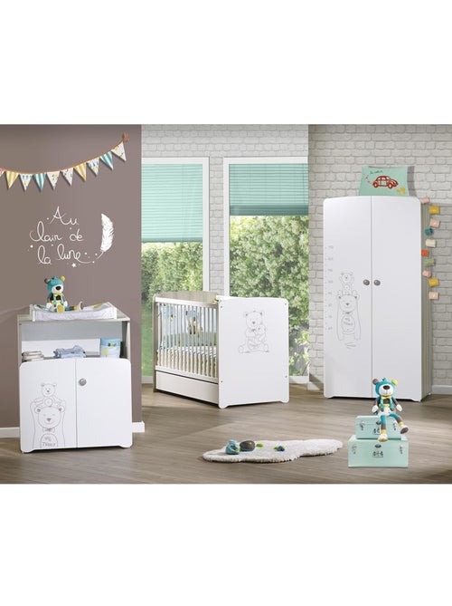 Tiroir pour lit bébé en bois - BABYPRICE - Kiabi