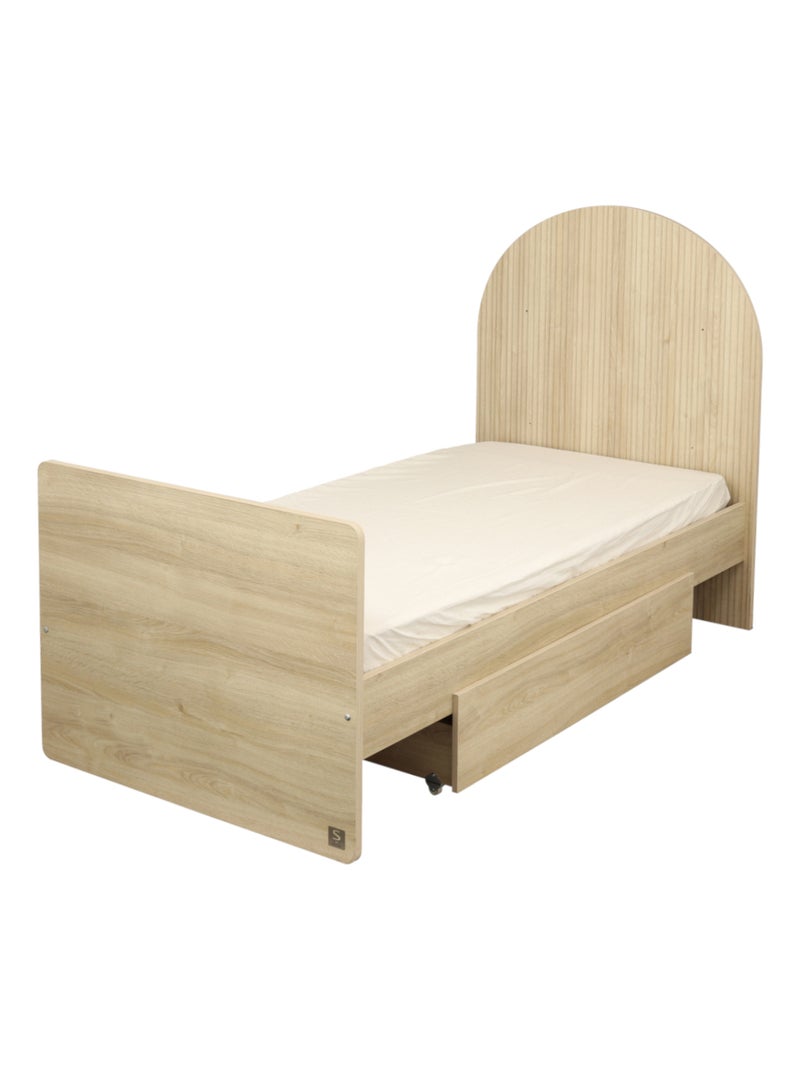 Tiroir pour lit bébé évolutif - SAUTHON Marron - Kiabi