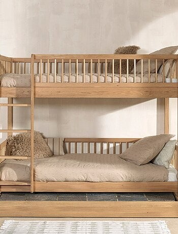 Tiroir pour lit superposé et lit cabane en chêne ROMANE