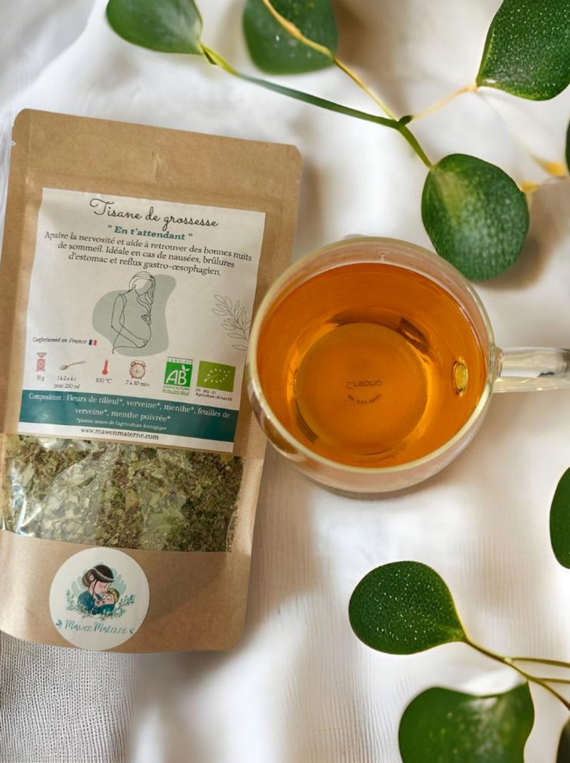 Tisane de grossesse BIO 'En t'attendant' VRAC 50g Orange - Kiabi