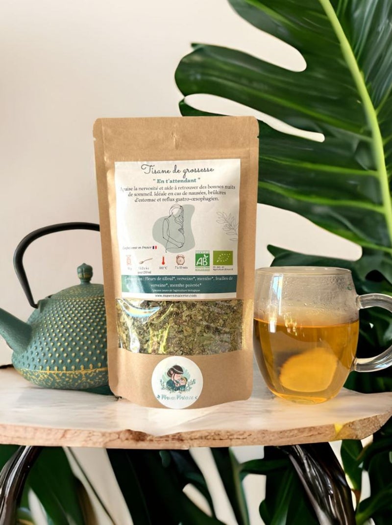 Tisane de grossesse BIO 'En t'attendant' VRAC 50g Orange - Kiabi