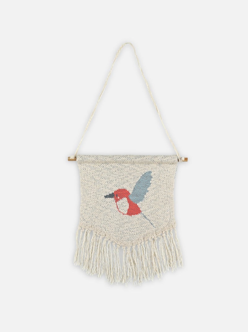 Tissage mural Jacquard BIO Moris & Sacha Noukie's Beige - Kiabi