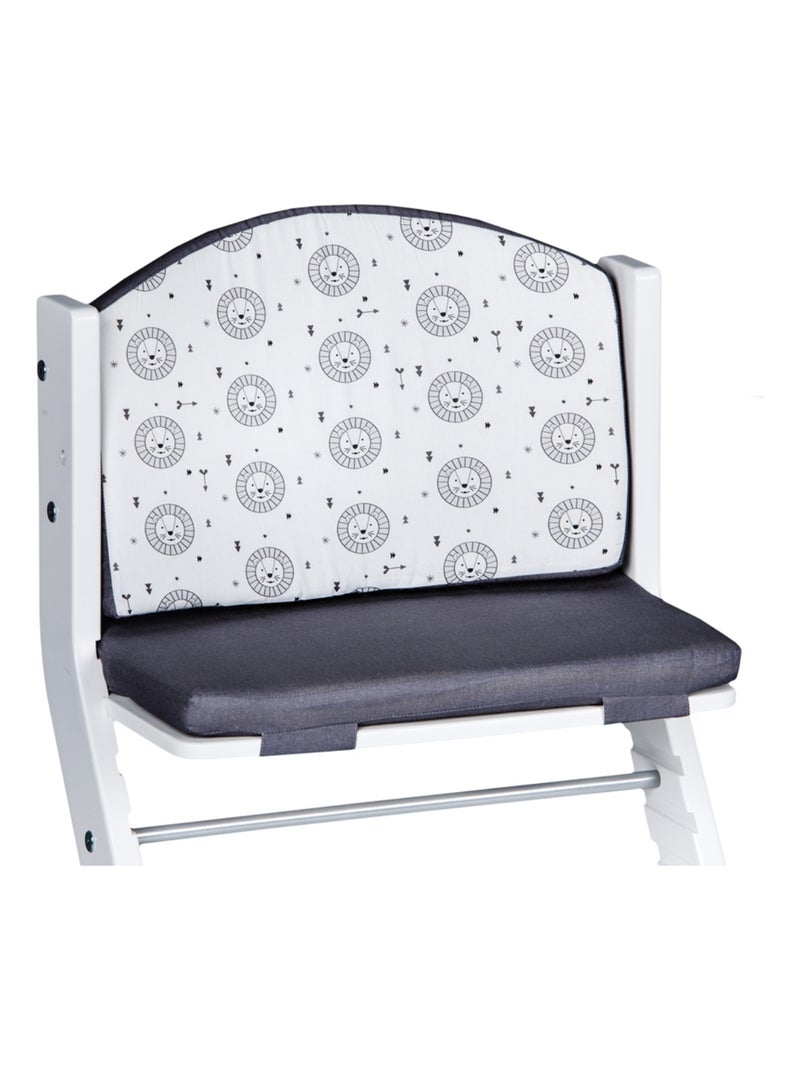 Tissi - Coussin d'assise pour chaise haute Basic Gris - Kiabi