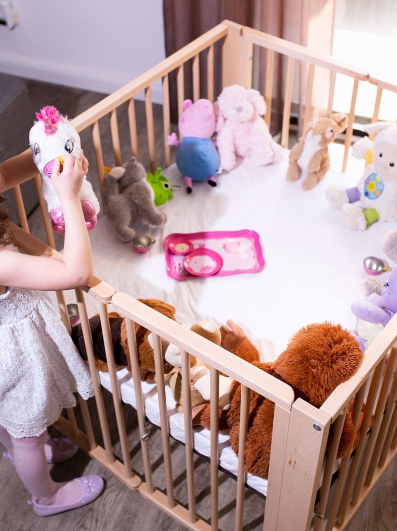 Tissi - Matelas pour parc bébé Moritz Blanc - Kiabi