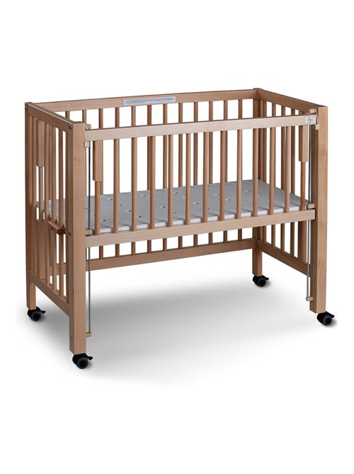 Tissi | Lit berceau co-dodo à barrières coulissantes Bois naturel - Kiabi