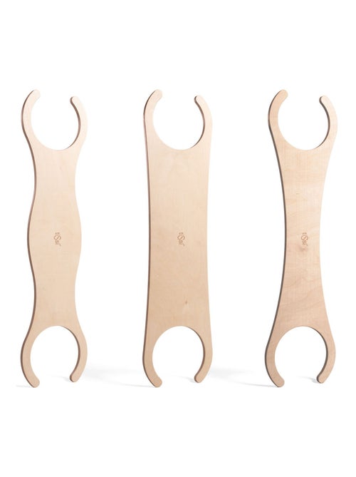 Tissi | Lot de 3 planches d'équilibre compatibles Stapelstein - Kiabi