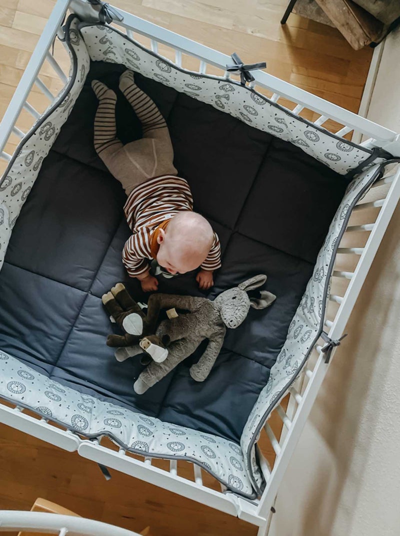 Tissi | Parc bébé pliable Moritz Blanc - Kiabi
