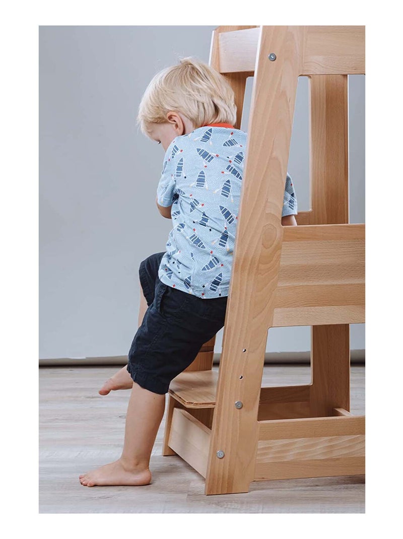 Tissi | Tour d'apprentissage et d'observation FELIX Montessori Beige - Kiabi