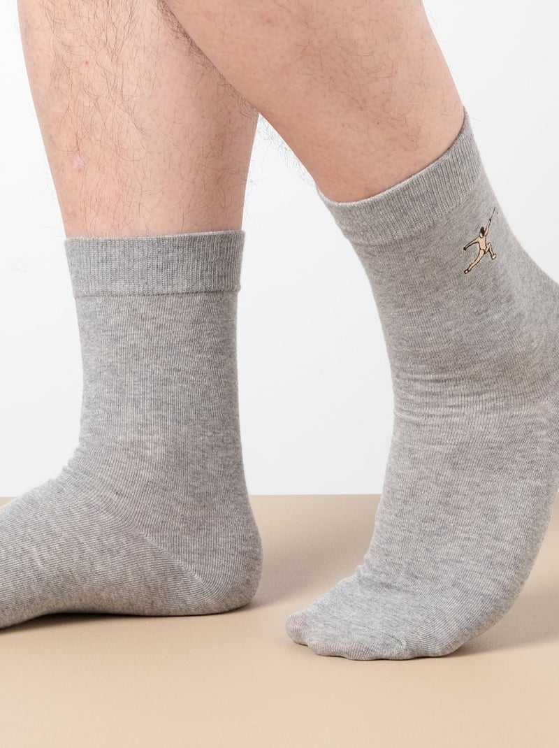 TitesChaussettes Sport avec Icone escrime Gris - Kiabi