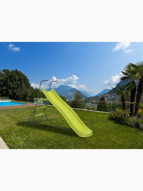 Toboggan de jardin à double vague - Kiabi