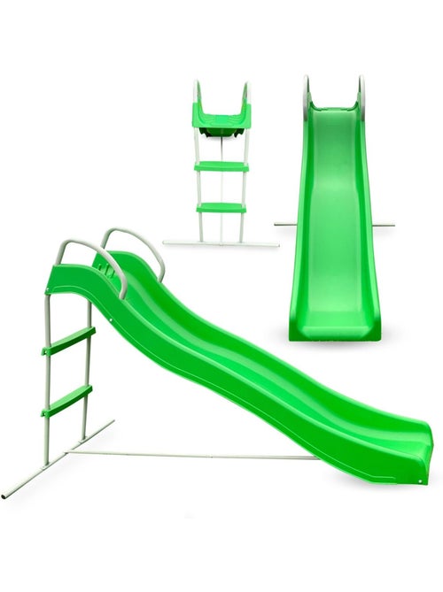 Toboggan de jardin enfants avec échelle extérieur stable et sécurisé – HyperMotion - Kiabi