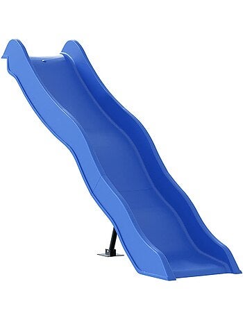 Toboggan de jeu bleu 169 cm en polypropylène pour tour de jeu vidaxl