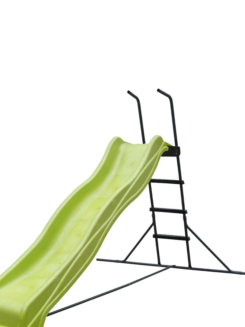 Toboggan d'extérieur vert sur pied avec échelle 220 cm Axi Vert jade - Kiabi