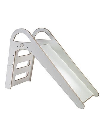 Toboggan En Bois pour Enfants 87x46cm Intérieur, Scandi
