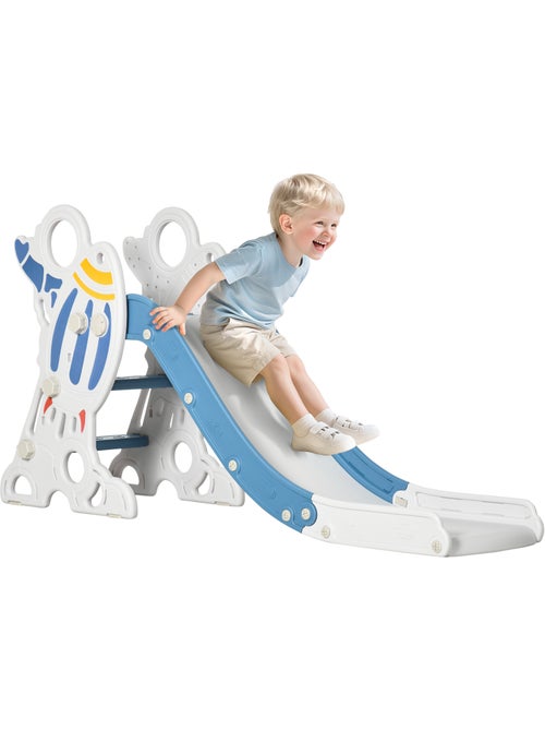 Toboggan enfant 18-36 mois design fusée - usage intérieur - Kiabi Toboggan enfant 18-36 mois design fusée - usage intérieur - Kiabi