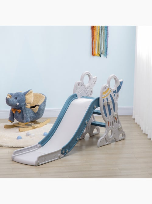 Toboggan enfant 18-36 mois design fusée - usage intérieur - Kiabi Toboggan enfant 18-36 mois design fusée - usage intérieur - Kiabi