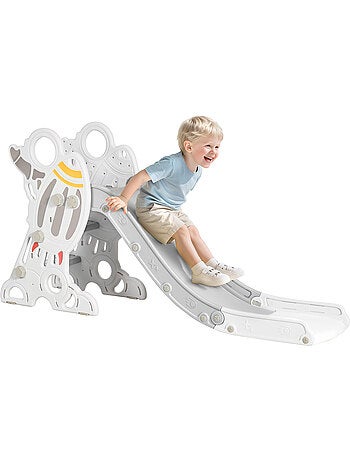 Toboggan enfant 18-36 mois design fusée - usage intérieur