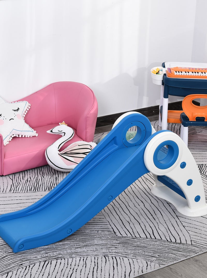 Toboggan enfant pliable intérieur extérieur Bleu Bleu - Kiabi