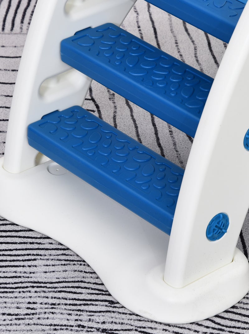 Toboggan enfant pliable intérieur extérieur Bleu Bleu - Kiabi