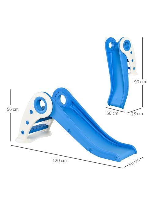 Toboggan enfant pliable intérieur extérieur HDPE - Kiabi