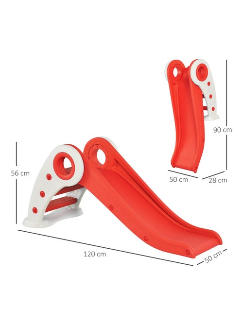 Toboggan enfant pliable intérieur extérieur HDPE - Kiabi