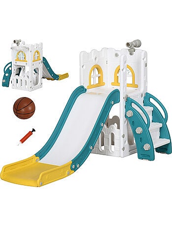 Toboggan pour enfant multifonction hdpe