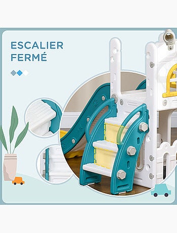 Toboggan pour enfant multifonction hdpe