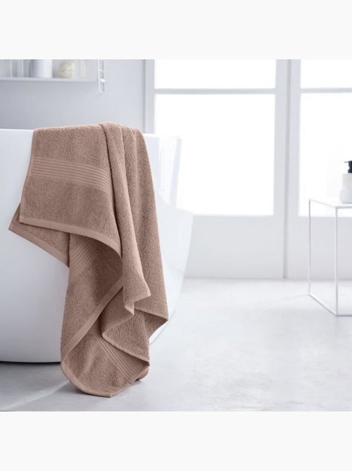 TODAY Essential - Drap de bain 70 x 130 cm - 100% Coton - Rose Des Sables - Kiabi