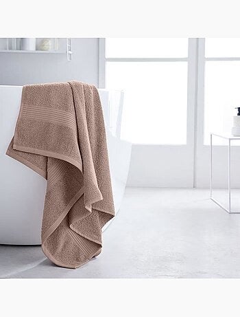 Today essential - maxi drap de bain - 90 x 150 cm - 100 % coton - rose des sables