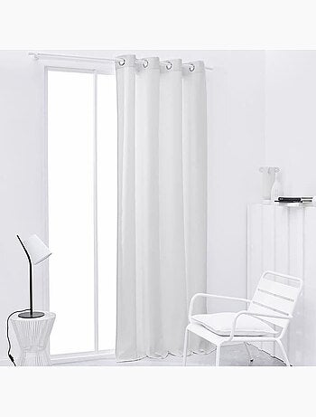 Today rideau isolant thermique essential uni - 140 x 240 cm - blanc