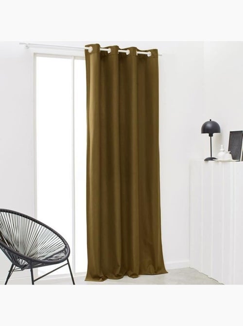 Today rideau isolant thermique essential uni - 140 x 240 cm - bronze - Kiabi