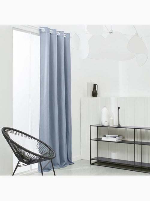 Today rideau isolant thermique essential uni - 140 x 240 cm - denim - Kiabi