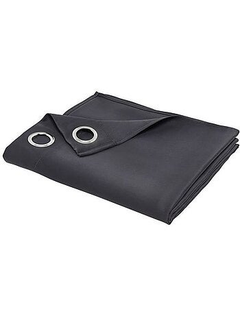 Today rideau isolant thermique essential uni - 140 x 240 cm - fusain