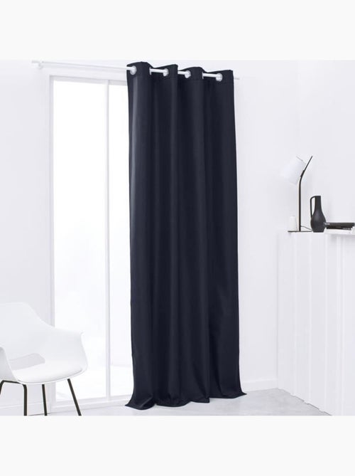 Today rideau isolant thermique essential uni - 140 x 240 cm - navy - Kiabi
