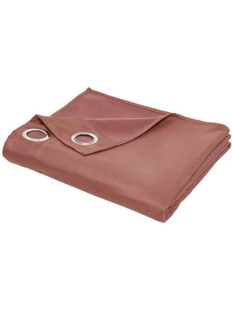 TODAY Rideau Isolant Thermique Essential Uni - 140 x 240 cm - Terracotta Rouge - Kiabi