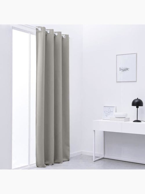 TODAY Rideau Occultant Essential Uni - 140 x 240 cm - Beige - Kiabi