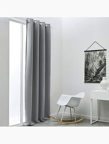 Today rideau occultant essential uni - 140 x 240 cm - gris