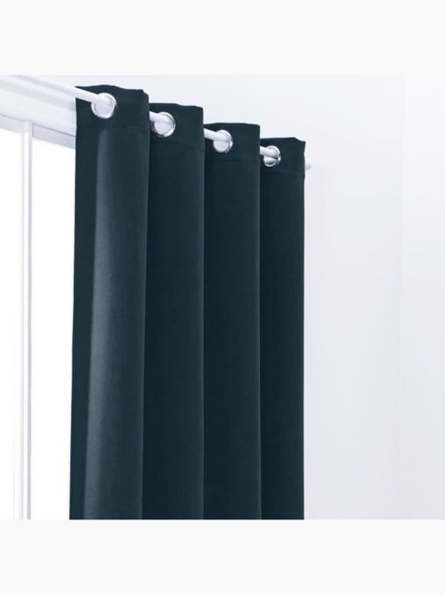 Today rideau occultant essential uni - 140 x 240 cm - paon - Kiabi