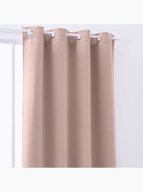 TODAY Rideau Occultant Essential Uni - 140 x 240 cm - Rose des Sables - Kiabi