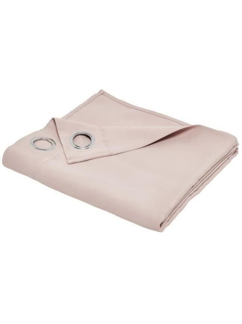 TODAY Rideau Occultant Essential Uni - 140 x 240 cm - Rose des Sables Rose - Kiabi