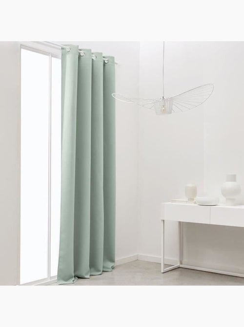 Today rideau occultant essential uni - 140 x 240 cm - vert d'eau - Kiabi