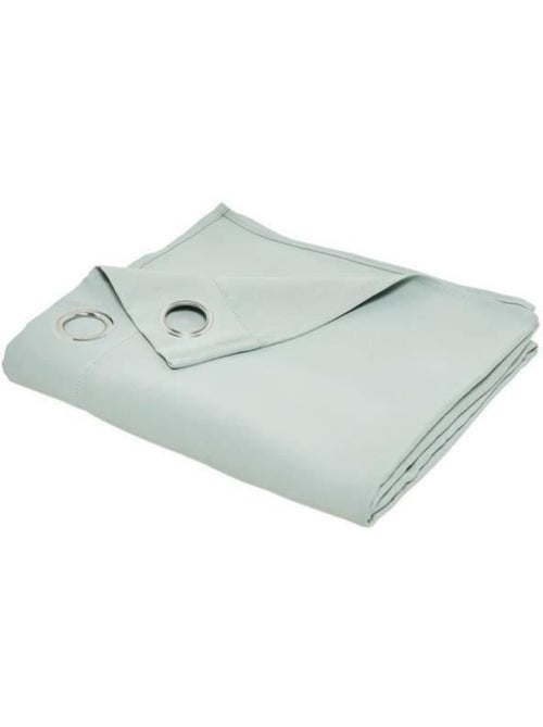 Today rideau occultant essential uni - 140 x 240 cm - vert d'eau - Kiabi