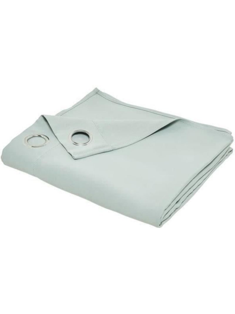 Today rideau occultant essential uni - 140 x 240 cm - vert d'eau Bleu - Kiabi