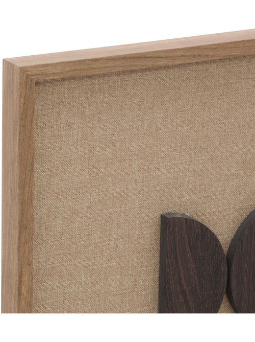 Toile 3d carrée nyer - Kiabi